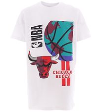 New Era T-Shirt - NBA Ball Globe - White