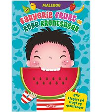 TACTIC Colouring Book - Farverig frugt og gode grøntsager