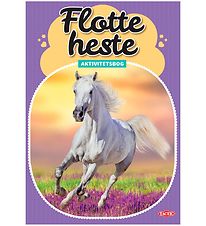 TACTIC Activity Book - Flotte heste - Danish