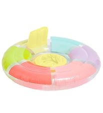 SunnyLife Float. Seat - 70x25 cm - Bubba - Rainbow Gloss