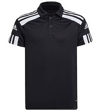 adidas Performance Polo T-Shirt - SQ21 - Zwart