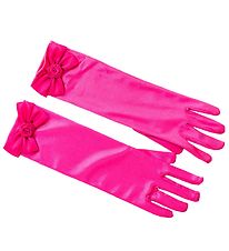 Great Pretenders Costume - Princess Gloves - Dark Pink