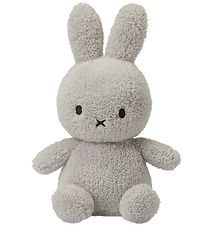 Bon Ton Toys Soft Toy - 23 cm - Miffy Sitting - Terry Light Grey