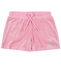 Juicy Couture Shorts - Fluweel - Lila zakje