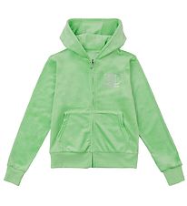 Juicy Couture Cardigan - Fluweel - Green Ash