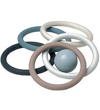 Scrunch Ring Toss Game - Silicone - Quoits - Multicolour