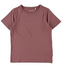 Minymo T-shirt - Bamboo - Rose Brown