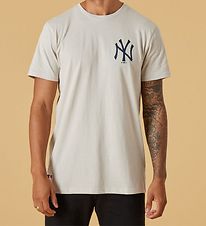 New Era T-Shirt - New York Yankees - Light Beige