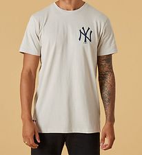 New Era T-paita - New York Yankees - Light Beige