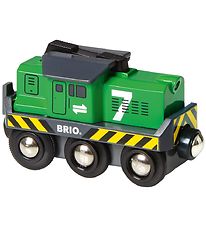 BRIO World Locomotive de fret  batterie 33214