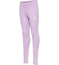 Hummel Leggings - HmlOnze - Orchid Blómstra