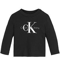 Calvin Klein Bluse - Monogramm - Ck Black