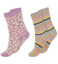 Molo Socken - 2er-Pack - Noml - Purple Jaguar