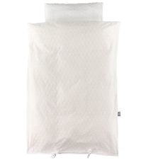 Nørgaard Madsens Bedding - Baby - White w. Embroidery Anglaise