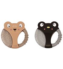 Filibabba Anneau de dentition - 2 Pack - Pingouin et Cerf