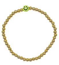 By Str Bracelet - Smiley - Green