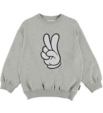 Molo Sweatshirt - Mar - Grey Melange