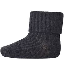 MP Chaussettes - Laine - Dark Grey Melange