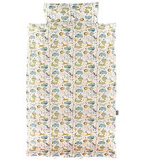 Nørgaard Madsens Bedding - Baby - White w. Zoo Animals