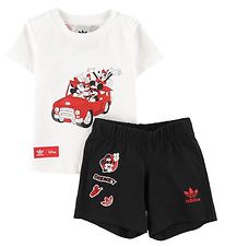 adidas Originals Set - T-Shirt/Shorts - White