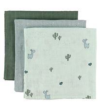 Done by Deer Carrs de mousseline - 3 Pack - 70x70 cm - Tulipe B