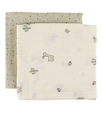 Done By Deer Fabric Muslin Cloths - 2-Pack - 120x120 cm - Lalee