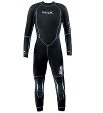 Seac Wetsuit - Alfa Lady 5 mm - Black/Turquoise