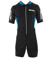 Seac Wetsuit - Look Shorty Man 2.5 mm - Black/Blue