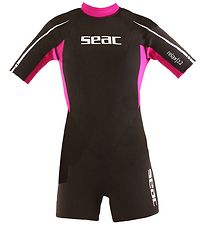 Seac Wetsuit - Relax Shorty Lady 2.2 mm - Black/Pink