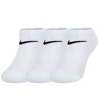 Nike Sukat - Tehokkuus Basic Alhainen - 3 kpl - Valkoinen