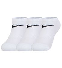 Nike Sokkar - Árangur Basic Lágur - 3 Pakki - Hvítur