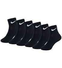 Nike Socken - Leistung Basic Niedrig - 6er-Pack - Schwarz