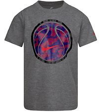 Nike T-Shirt - Geometrische bal - Carbon Heather