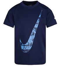 Nike T-Shirt - Dri-Fit - Midnight Marine
