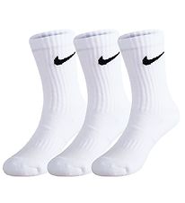 Nike Sokkar - Afköst Basic - 3 Pakki - Hvítt