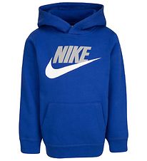 Nike Hettupeysa - Leikur Royal/Reykur Grey