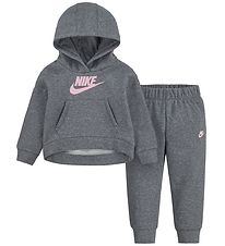 Nike Sweatset - Hoodie/Joggingbroek - Koolstof Heather
