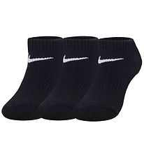 Nike Sokkar - Frammistaða Basic Lítil - 3 Pakki - Svart
