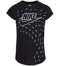 Nike T-Shirt - Glisse Futura Swoosh - Noir