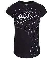 Nike T-shirt - Futura Swoosh Glide - Svart