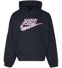 Nike Kapuzenpullover - Auf der Stelle - Schwarz