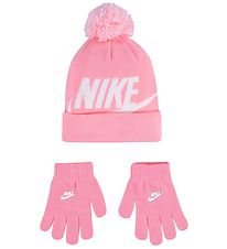 Nike Muts/Handschoenen - Gebreid - Swoosh - Roze