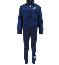 Nike Trainingsanzug - Cardigan/Hosen - Read - Midnight Navy