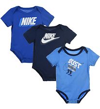Nike Samfellur k/æ - Blokk - 3 Pakki - Háskóli Blue
