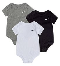 Nike Bodies k/ - Swoosh - 3-pack - Svart/Vit/Gr