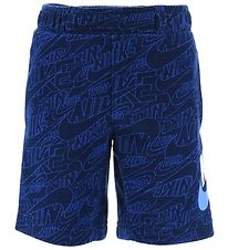 Nike Shorts en Molleton - Lecture - Midnight Marine