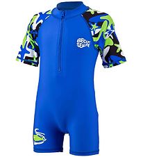 BECO Schwimmanzüg - Sealife - UV 50+ - Blau/Camouflage
