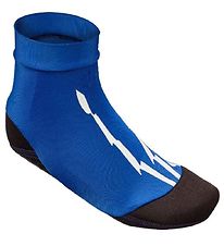 BECO Beachsocks w. Non-Slip Bottom - Blue