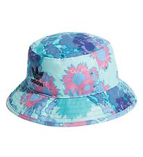 Ruhi Kids Girls Pink 2-Tier Flower Bow Bucket Sun Hat with Chin Strap Age 1 2 3 4 5 