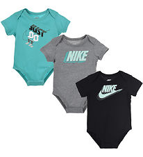 Nike Bodysuits s/s - Block - 3-Pak - Washed Teal